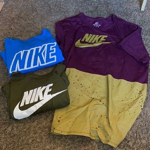 3 men’s Nike shirts